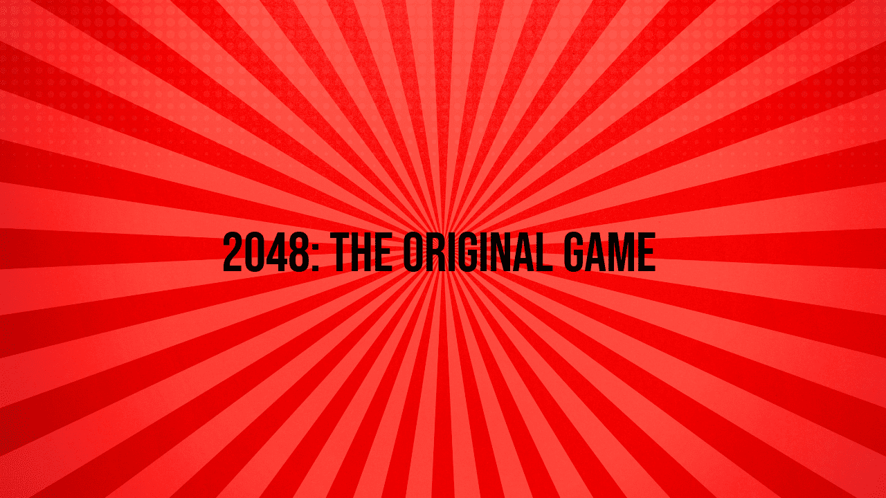 2048: The Original Game